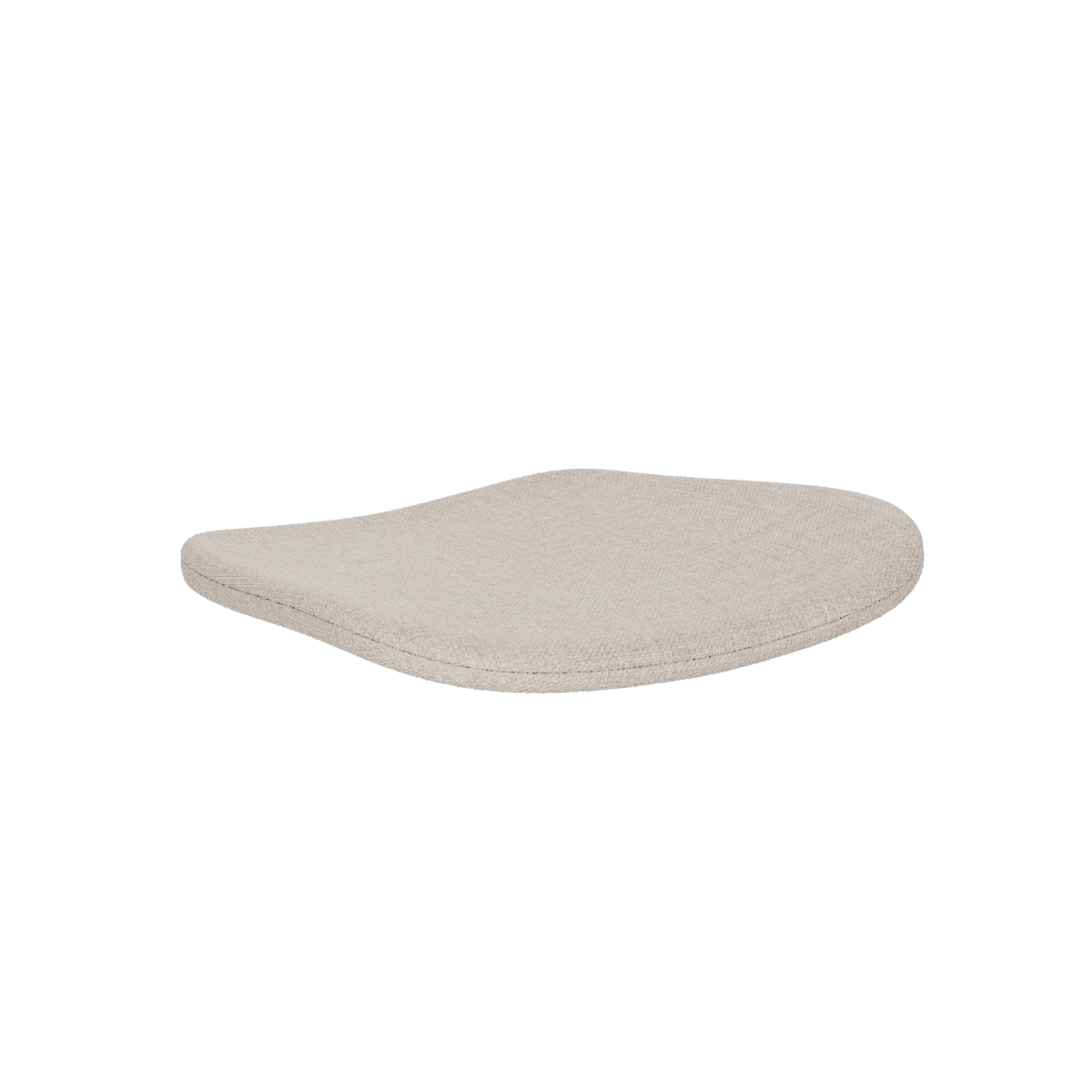 Kirra Sand cushion for Patio Chair no. One with a soft textured fabric and slim profile.