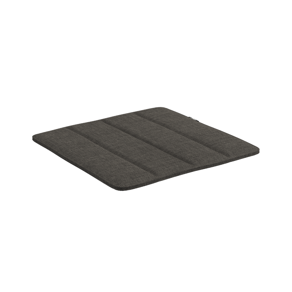 Kirra Noir cushion designed for Kirra Patio Chair with olefin cover and integrated strap in black color.