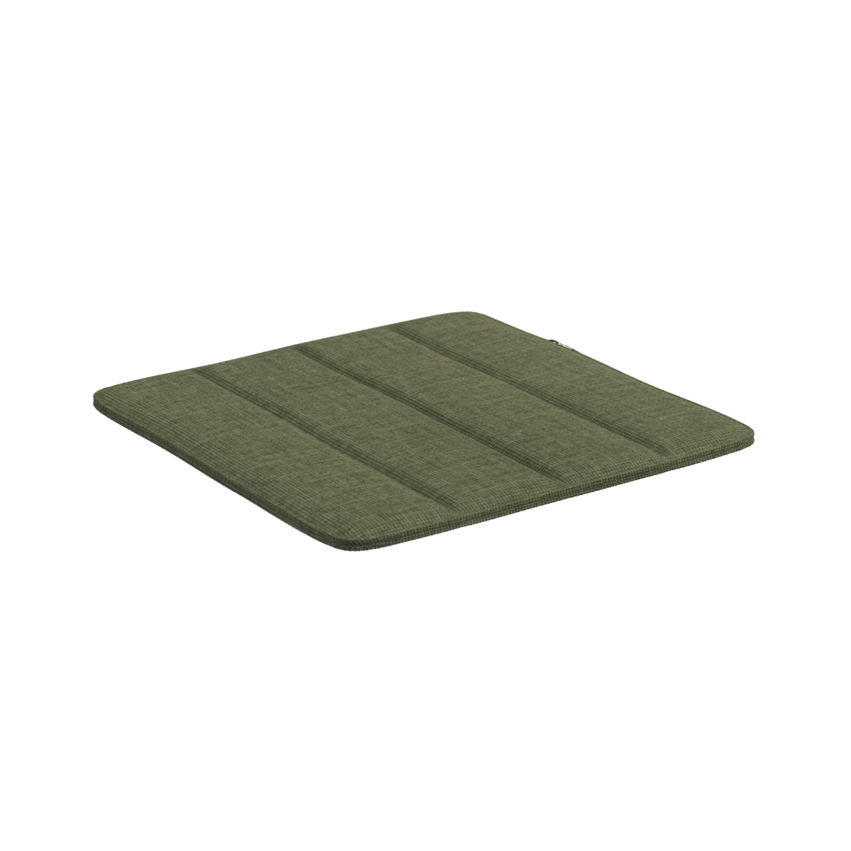 Kirra Olive cushion for Kirra Patio Chair made of durable olefin with integrated strap.