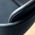 Terra Black Chair no. One S2 with double shell design and powder coated steel frame