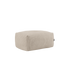 Soft Sofa Indoor pouf in beige corduroy fabric with a soft, rounded shape and no frame.