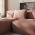 Rectangular Soft Sofa Indoor cushion in olive green corduroy fabric on a white background