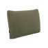 Rectangular Soft Sofa Indoor cushion in olive green corduroy fabric with a soft, textured surface.