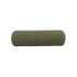 Soft Sofa Indoor bolster cushion in olive corduroy fabric with a cylindrical shape.