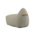 SACKit Chair Indoor in rounded shape with Cosmo Olive textile and supportive foam filling