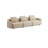 Cobana Lounge Sofa 3-seater in Cobana Grey with armrest, modular outdoor sofa with clean lines