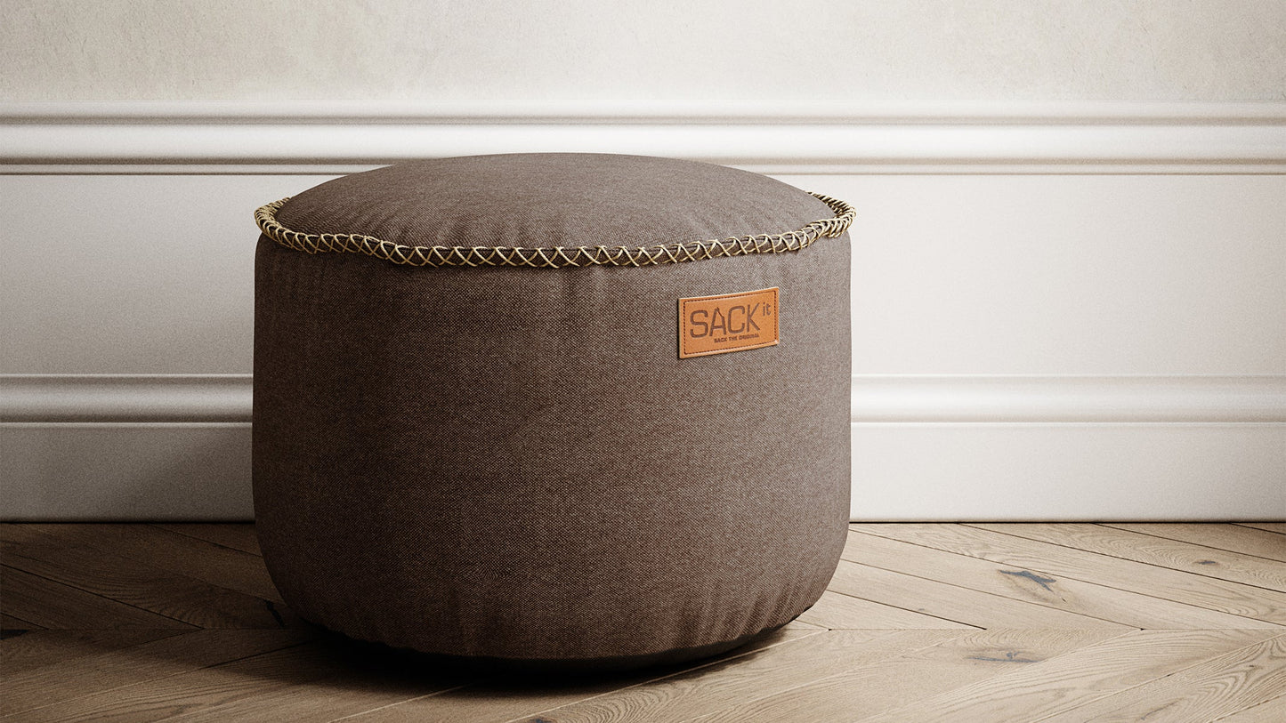 Canvas Pouf - Pouf for indoor use