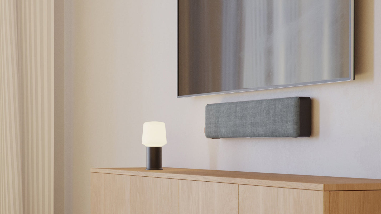 Wave Soundbar - Soundbar with HDMI ARC, optical input and Bluetooth