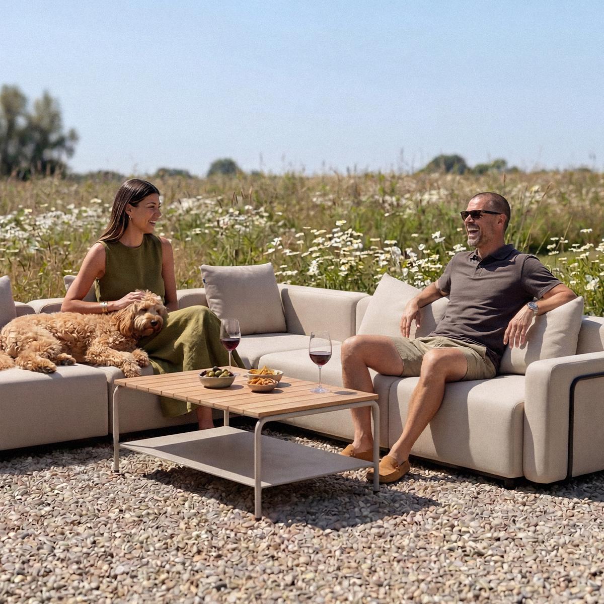 Cobana Lounge Sofa - 3 seater - Outdoor 3 seater lounge sofa