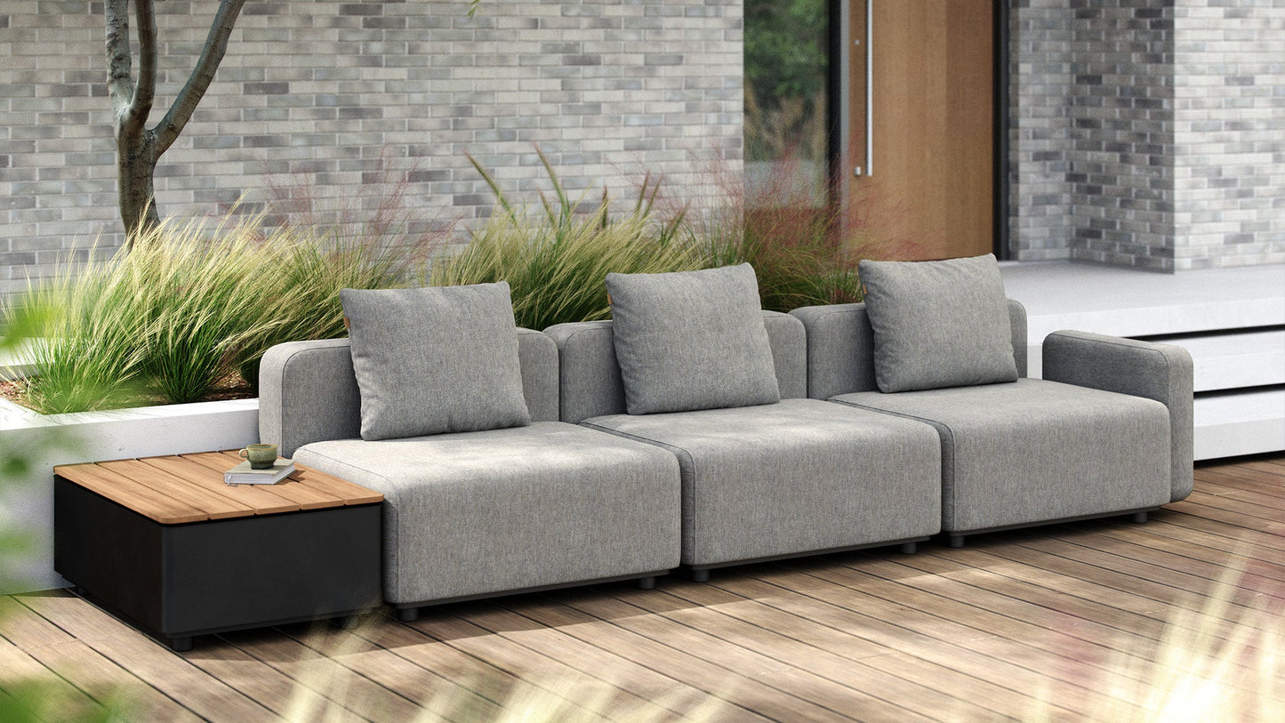 Patio Storage Table - Lounge module - Outdoor Table with Storage