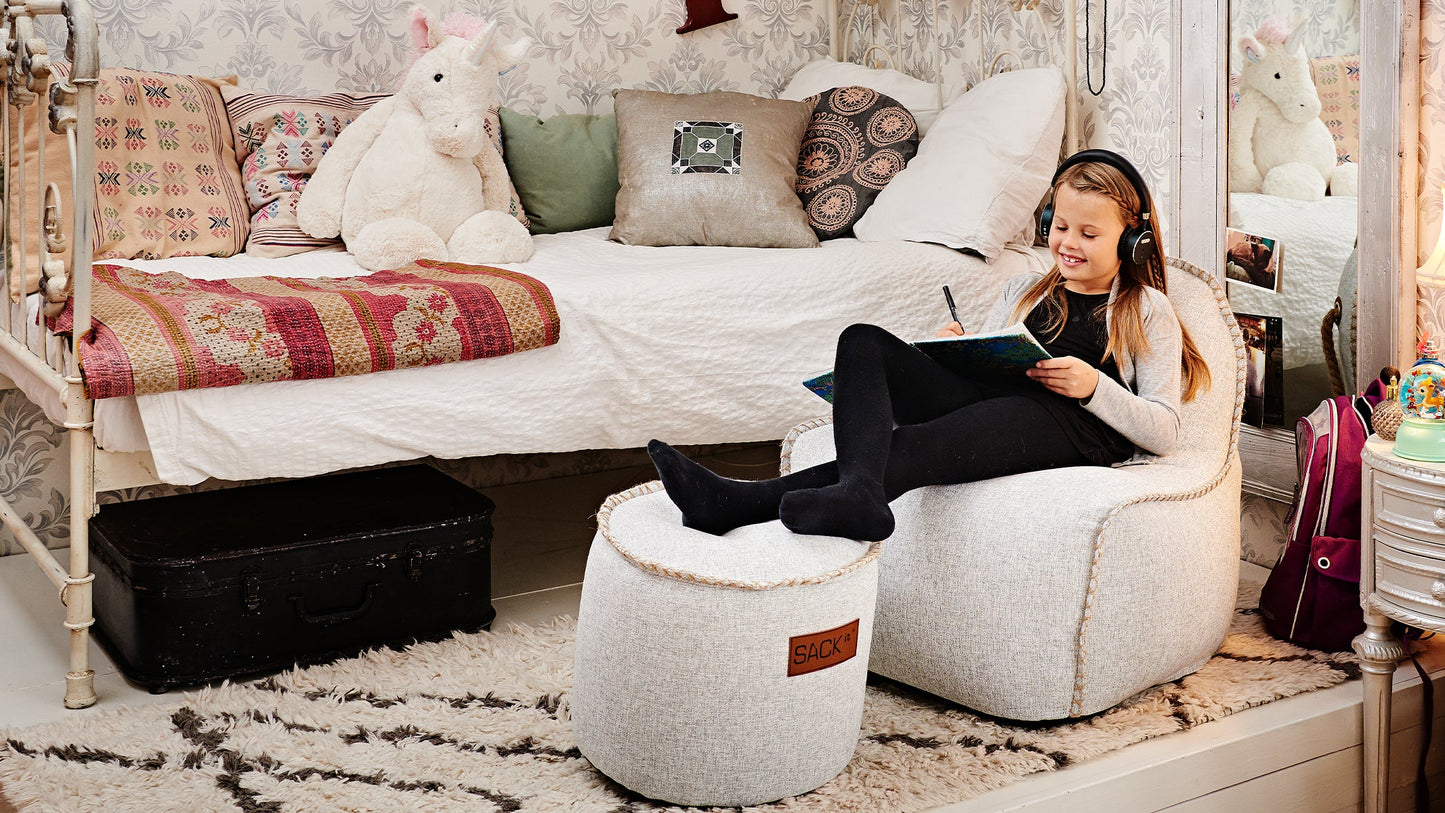 Cobana Junior Lounge Chair - Bean bag chair for kids for indoor and outdoor use