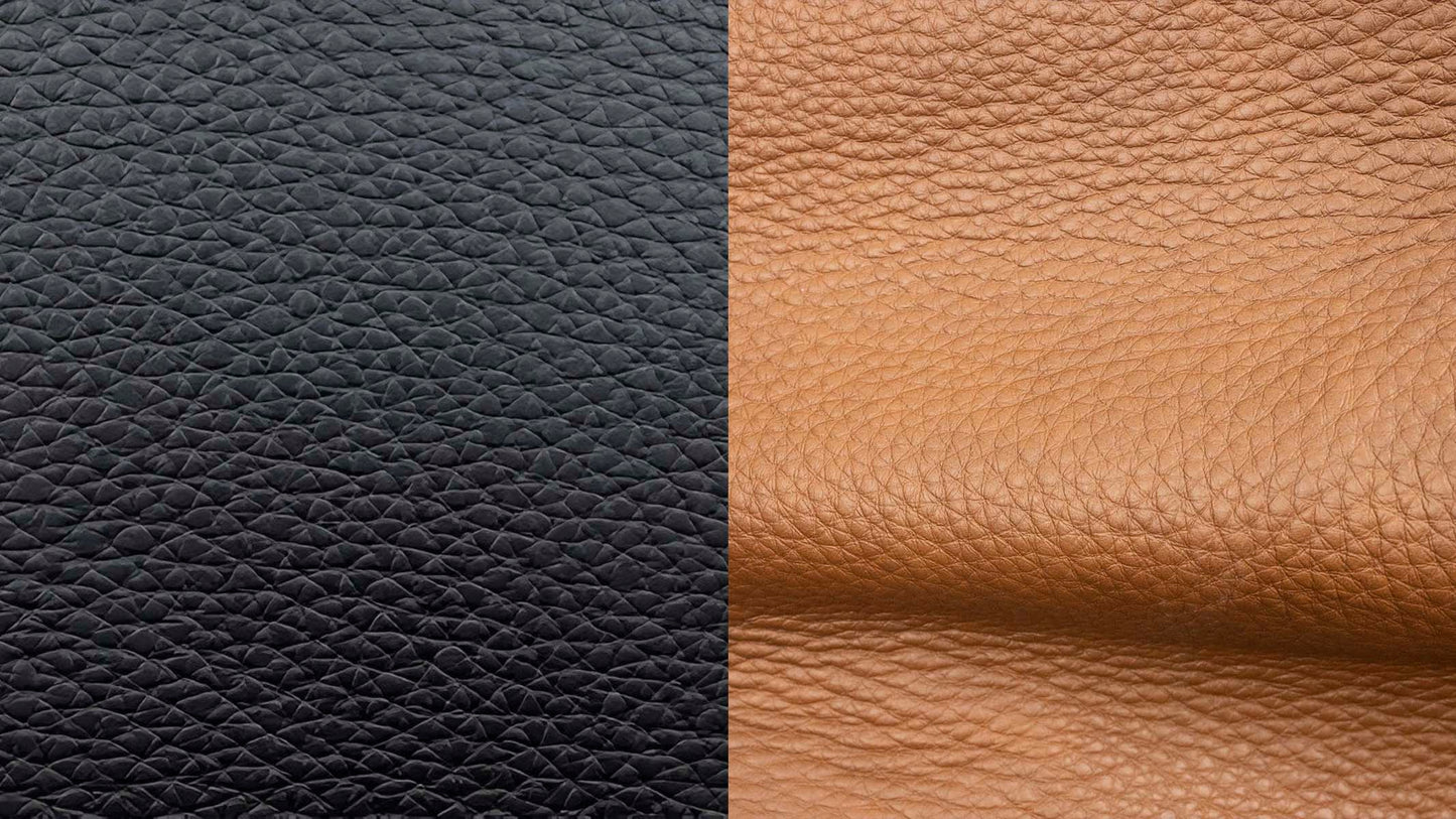 Nordic Bench - Beech - Bench with a leather seat and beechwood legs