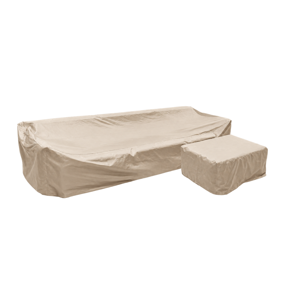 Cobana Lounge Sofa Winter Cover - 3 modules + pouf - Sand - Water repellent Cover For The Cobana Lounge Sofa