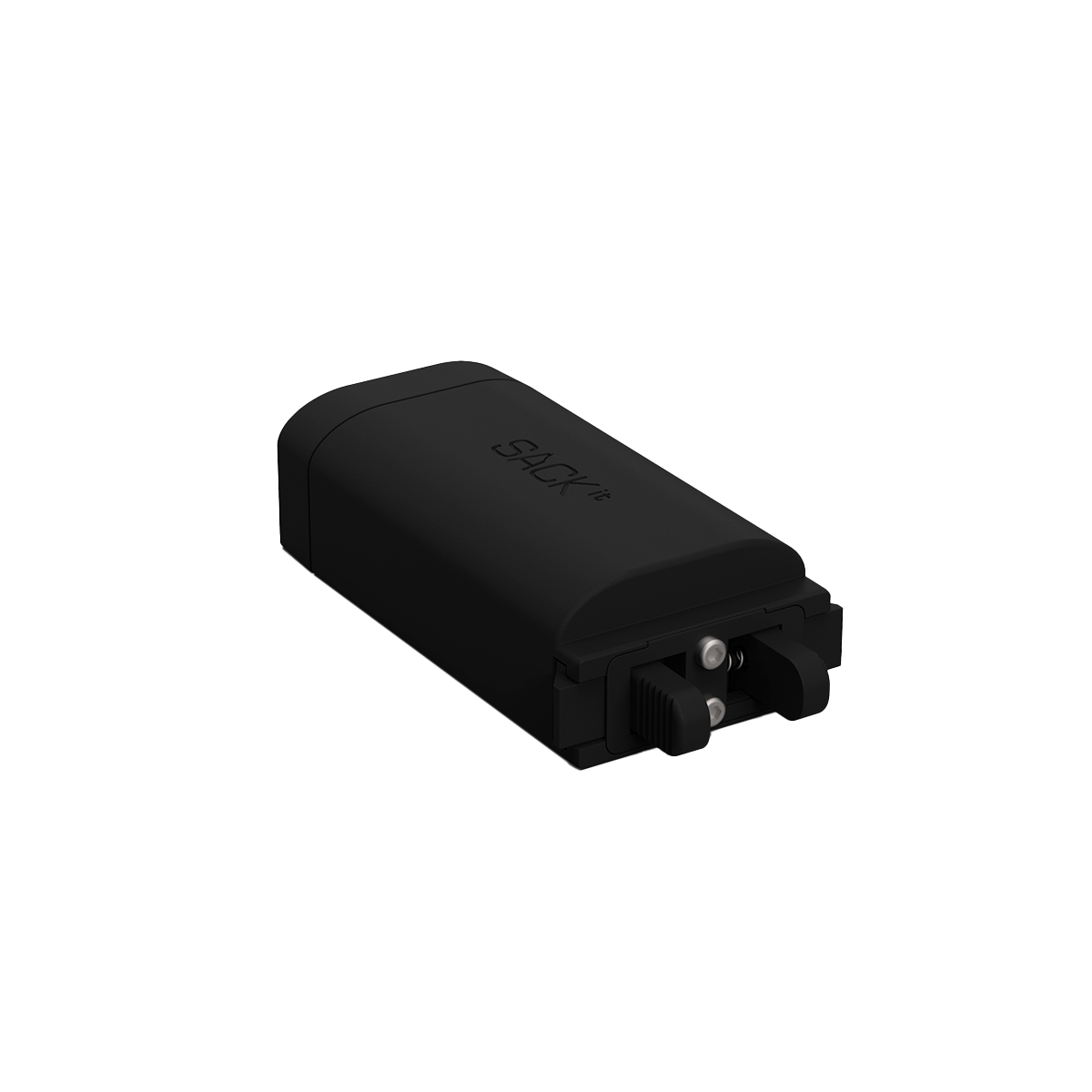 Compact rectangular black Battery 5200 pack for SACKit Light 155 with smooth surface and rounded edges