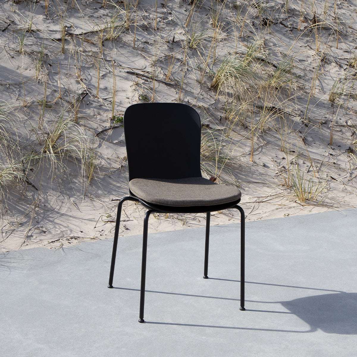 Cobana Brown cushion on Patio Chair no. One with non-slip backing for outdoor use