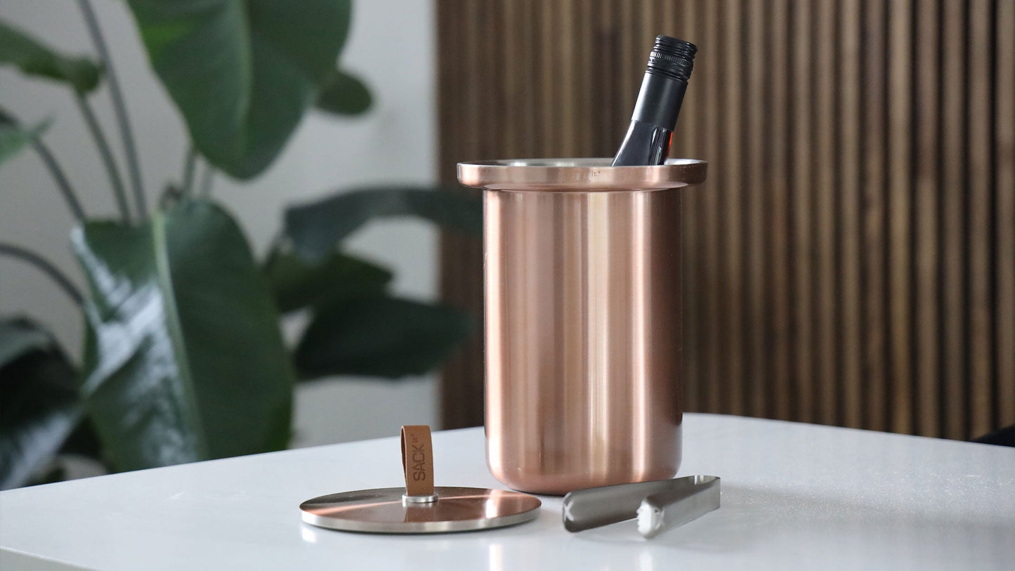 Wine Cooler Copper - Ø14 - Stainless steel insulated wine cooler
