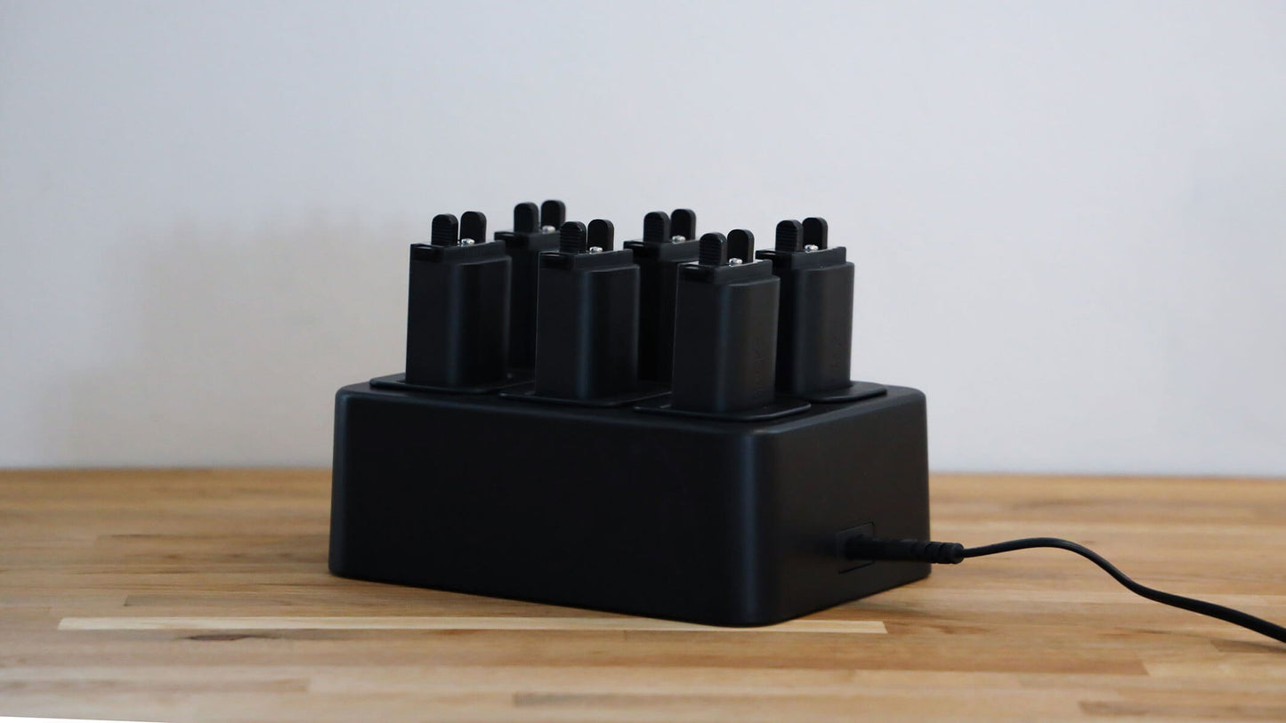 Light - Battery Charging Station - Charging station for 6 SACKit Light batteries