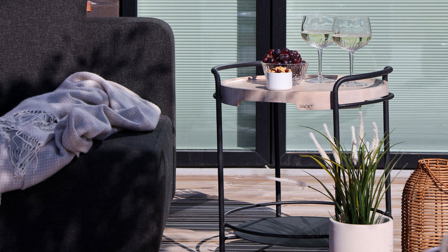 Patio Serving Table - Ø55 - Serving table for indoor and outdoor use