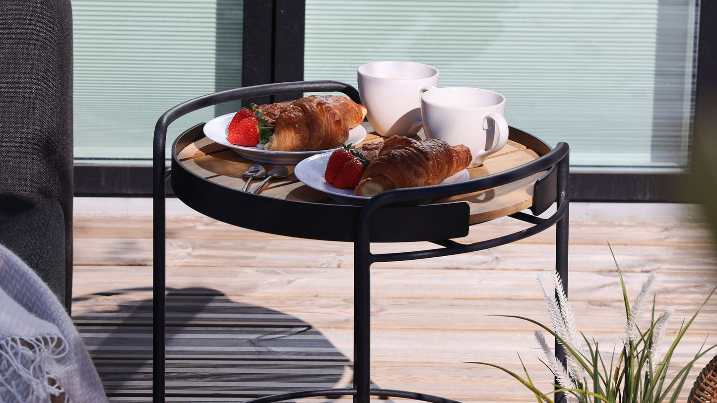 Patio Serving Table - Ø55 - Serving table for indoor and outdoor use