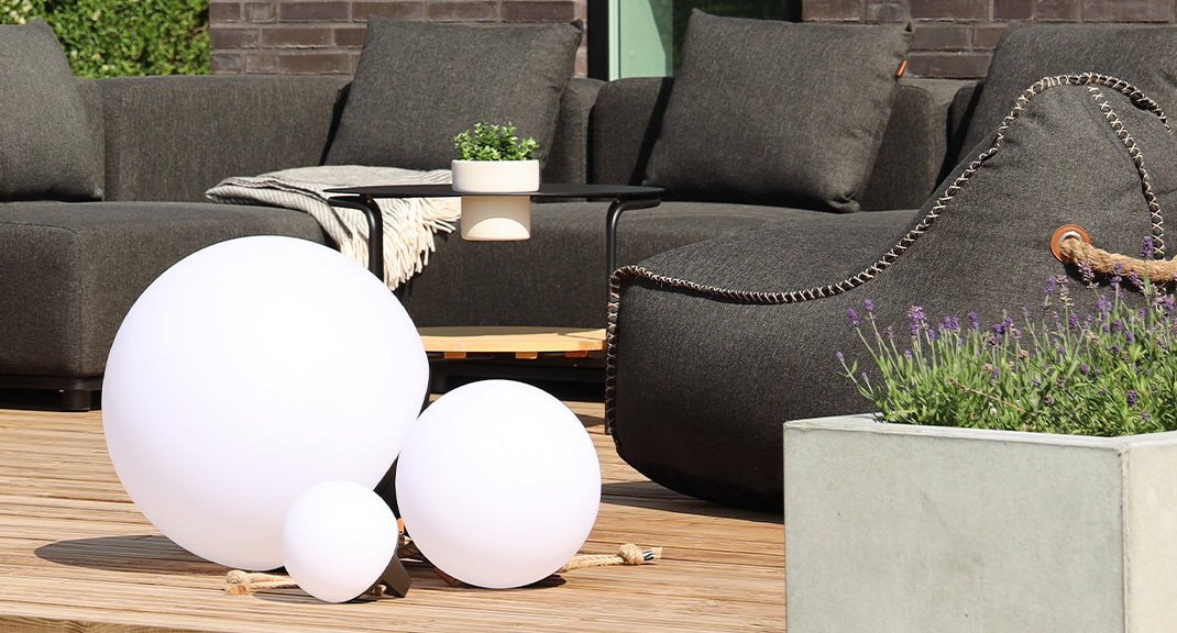 Light 250 - Outdoor / indoor battery powered lamp - Ø30 cm