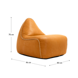 Luna Lounge Chair & Pouf