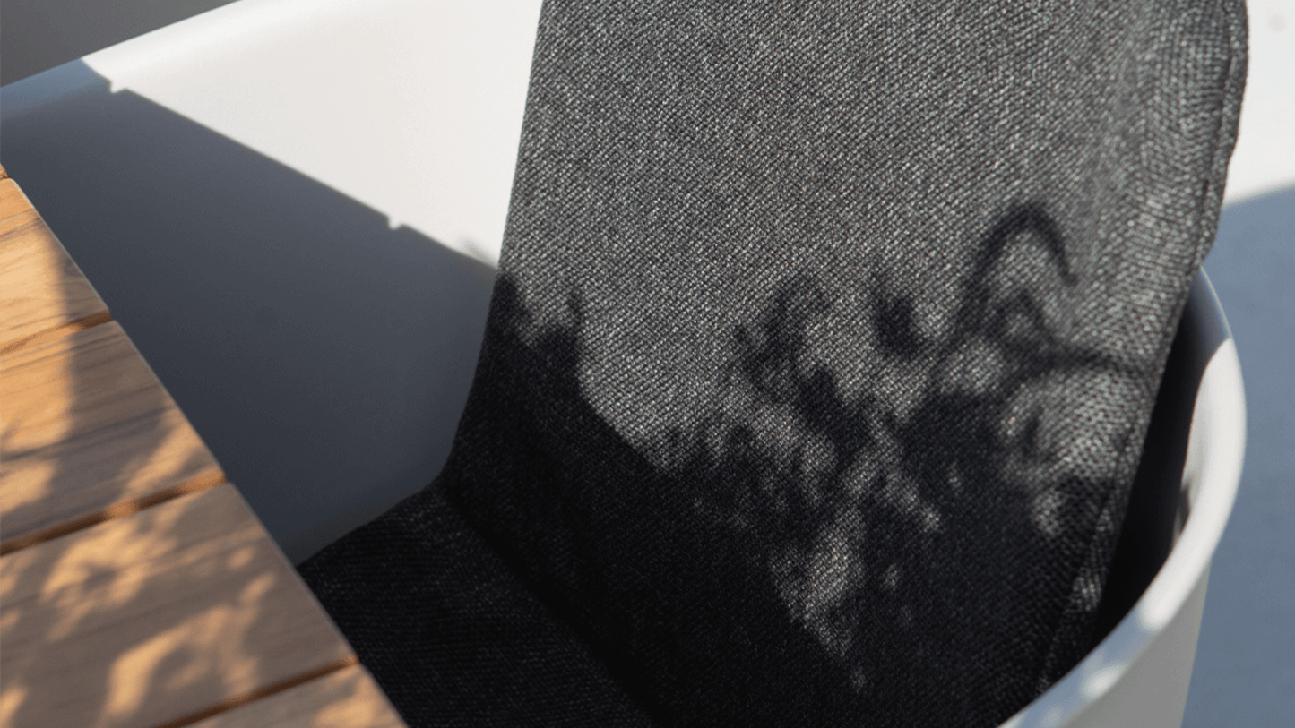 Patio Chair no. One - Cushion Full - Slipover Cushion for Patio Chair no. One