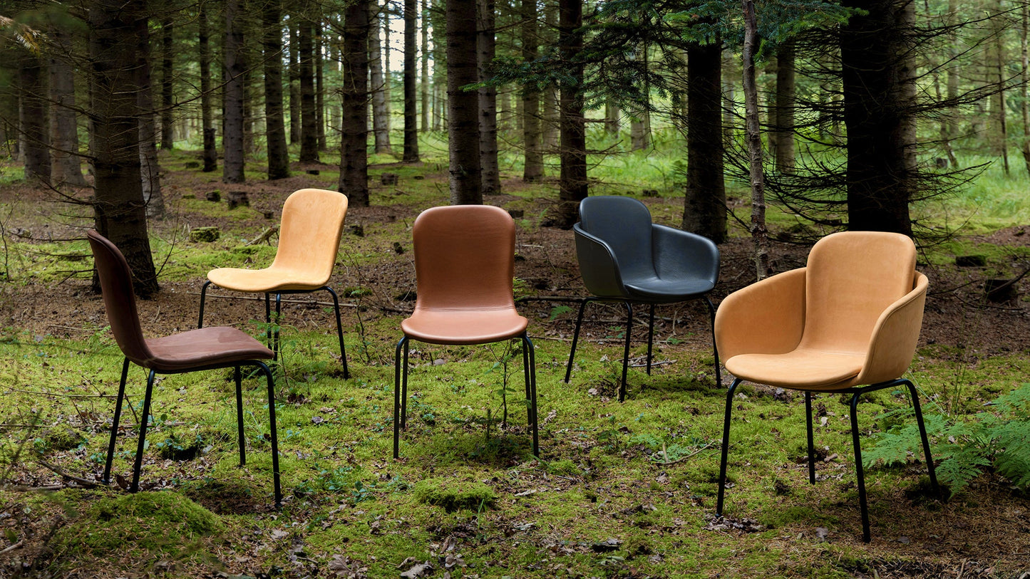 Chair no. One S1 Black Swivel - Indoor dining chair