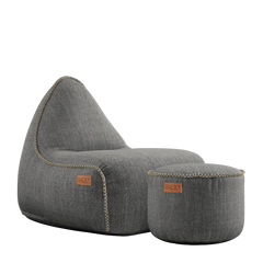 Cobana Lounge Chair & Pouf