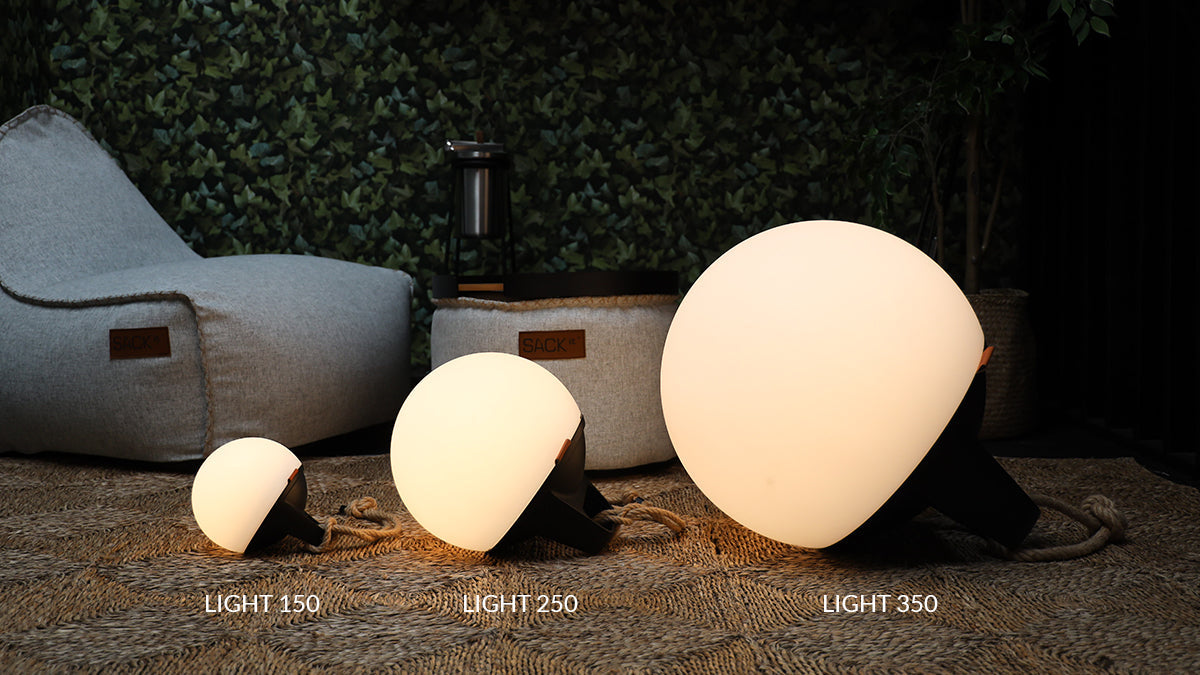 Light 250 - Outdoor / indoor battery powered lamp - Ø30 cm