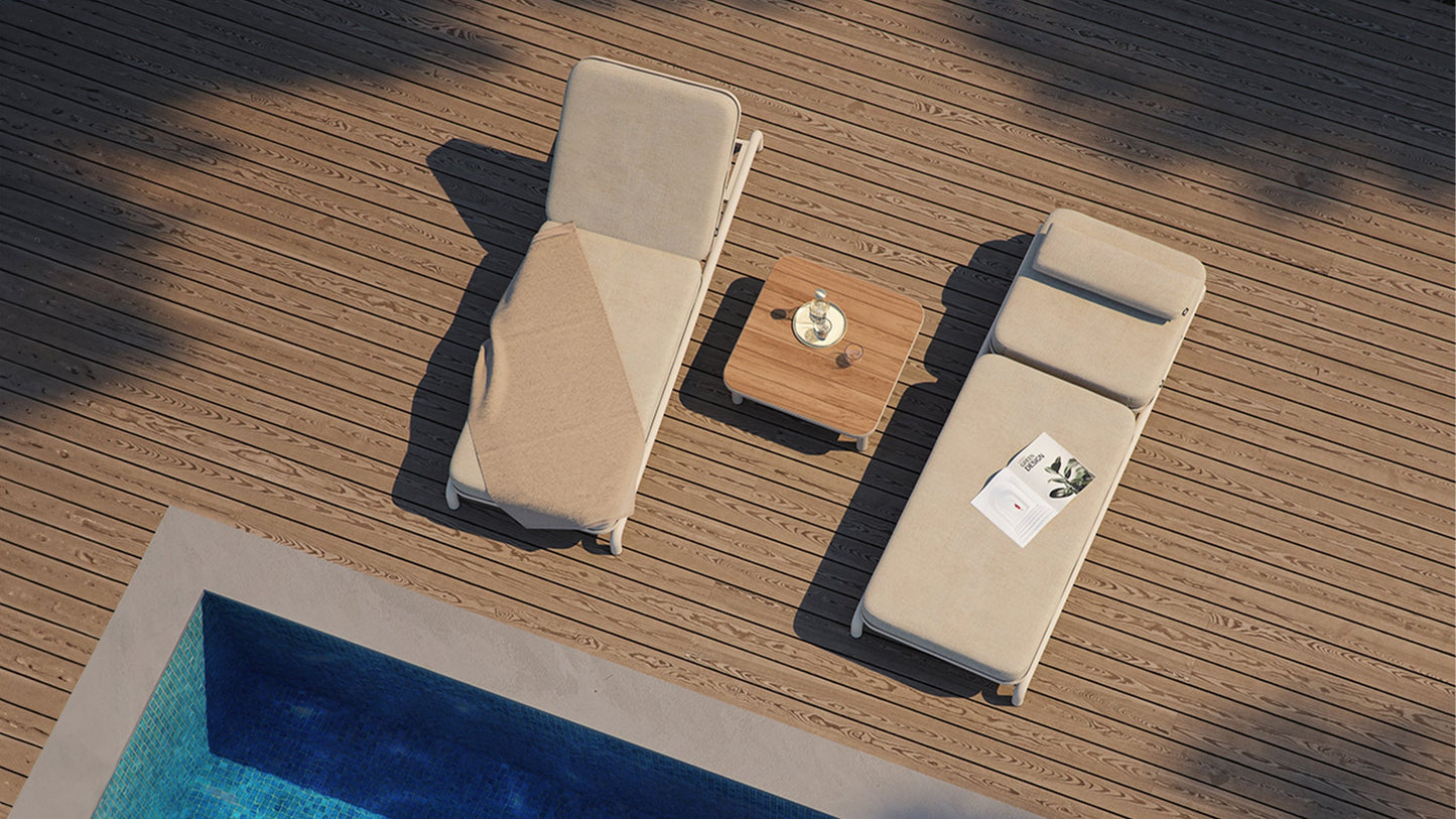 Kirra Sunbed - Water-resistant sunbed in durable materials