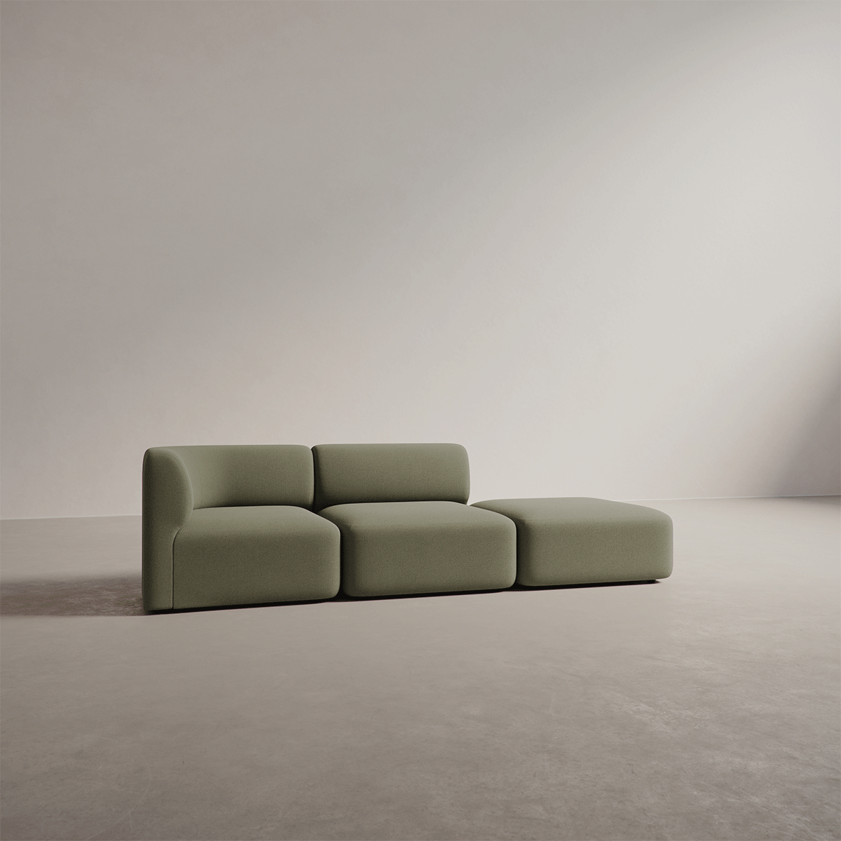 Fjord Sofa - Seat Section - A dynamic modular sofa for the modern home