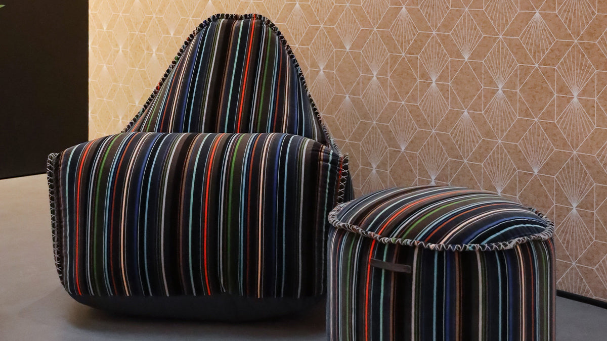 Lounge Chair Paul Smith - Limited Edition - Exclusively designed Limited Edition Lounge Chair
