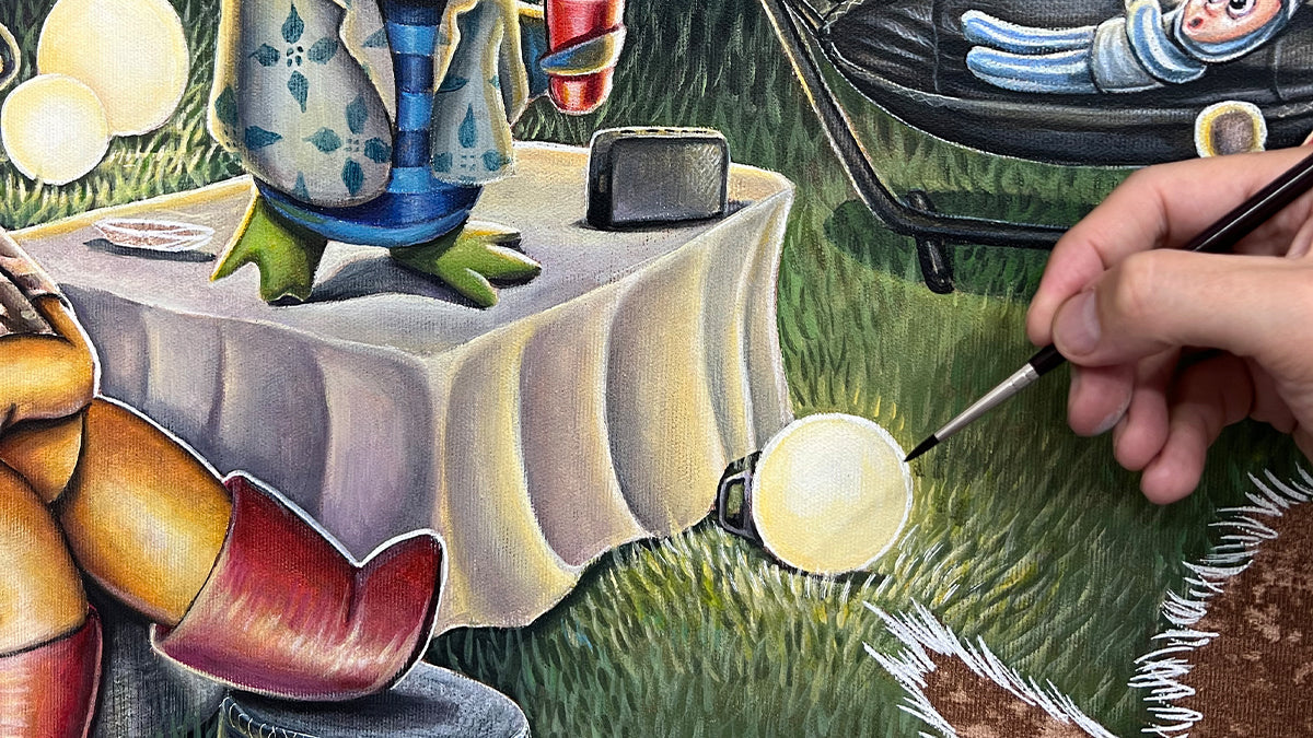 SACKit x Saaby Art Lithography 40x71 - Art by Brian Saaby