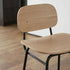 Frame Bar Stool - Wood w/backrest