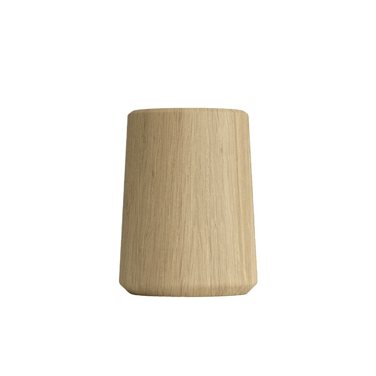 Oslo Lamp Base size 10 made of solid oak wood with natural finish for indoor use