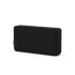 Black Move 150 Bluetooth speaker with Fiord fabric front panel and leather details.