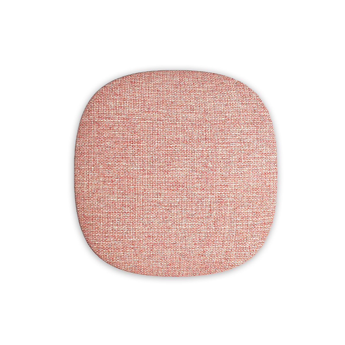 Pink fabric front panel for WOOFit Go speaker with soft texture and clean edges.