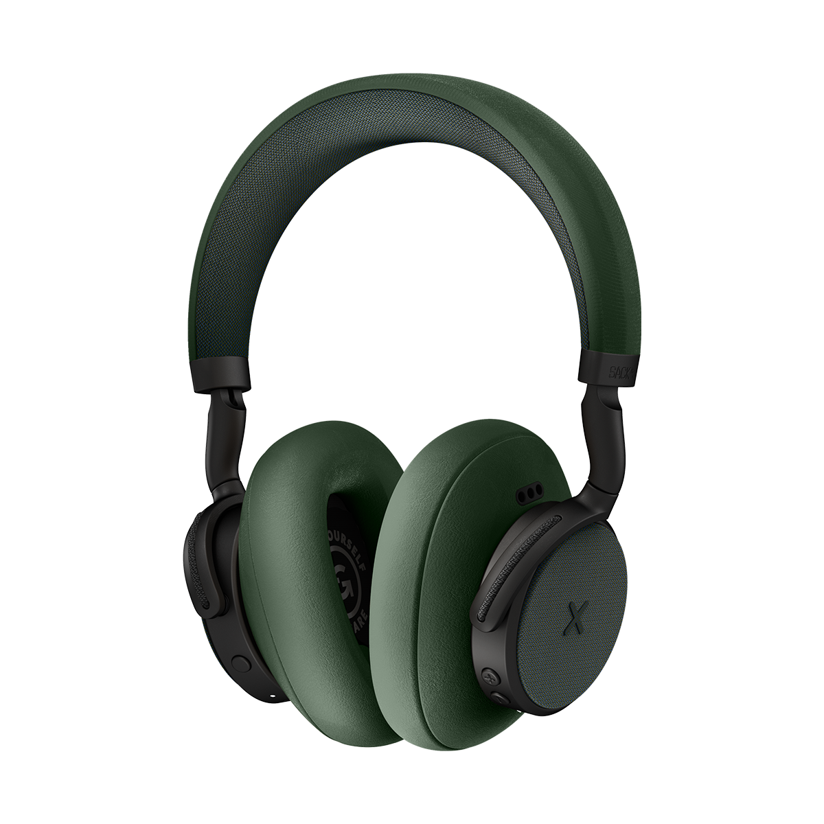 Olive SACKit Touch 410 wireless headphones with rotatable earcups and on-headphone controls