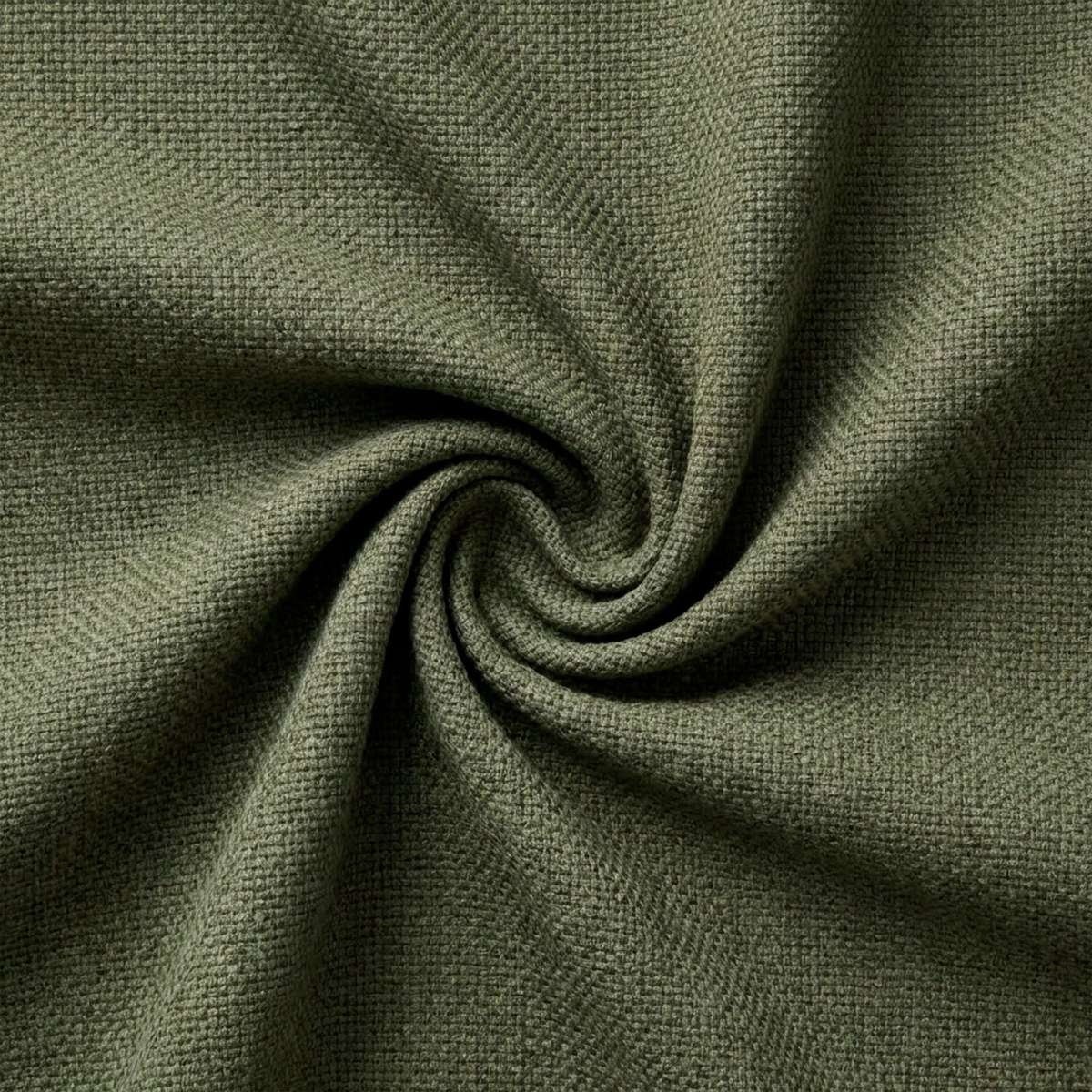 Outdoor Soft Sofa Lounger in Kirra Noir fabric with a low, cushioned design for relaxing.