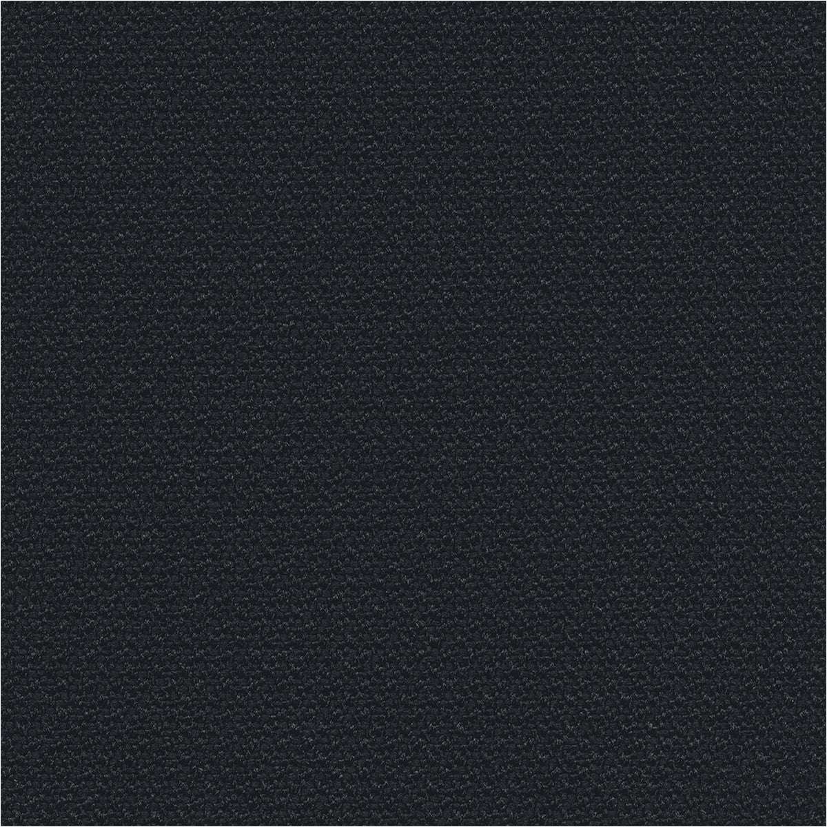 Round Cura Pouf in dark blue Cura fabric with soft texture and hand-sewn linen stitches