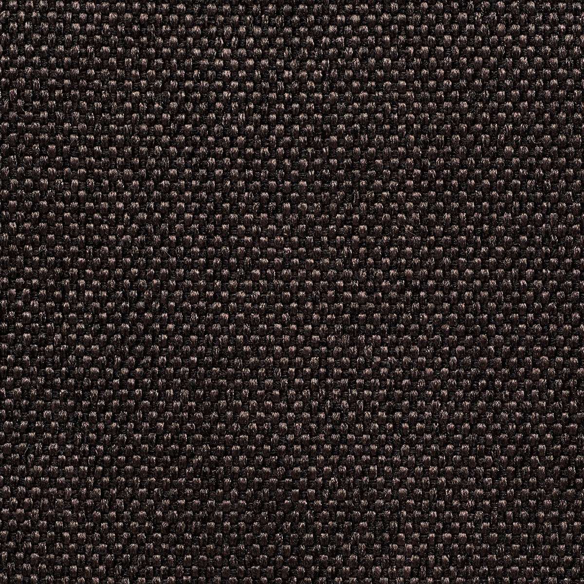 Round Canvas Pouf in petrol color with hand-sewn linen stitches on canvas fabric surface