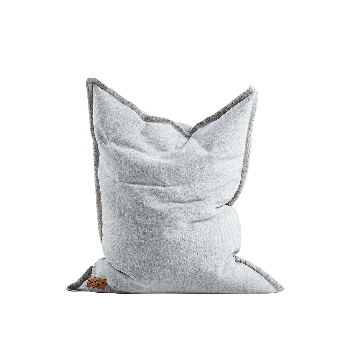 Cobana White beanbag chair with a soft, rounded shape and durable fabric cover.