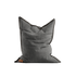 Cobana Grey beanbag chair with durable fabric and hand-sewn stitches in a simple indoor setting
