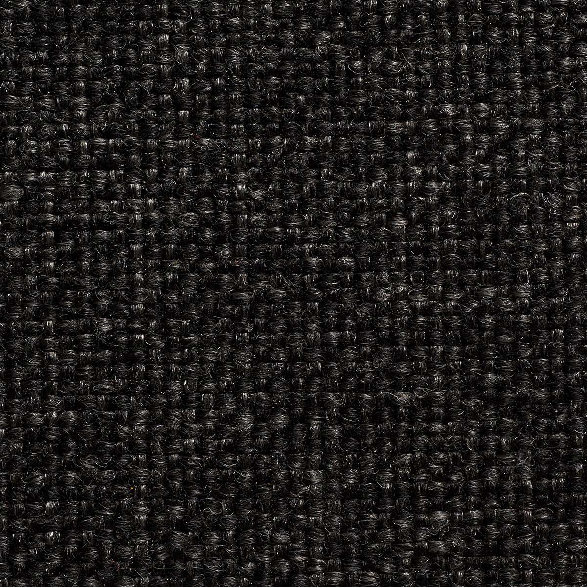 Close up of dark charcoal textured upholstery fabric for the sackit Cobana Lounge Sofa corner module designed for outdoor Scandinavian spaces