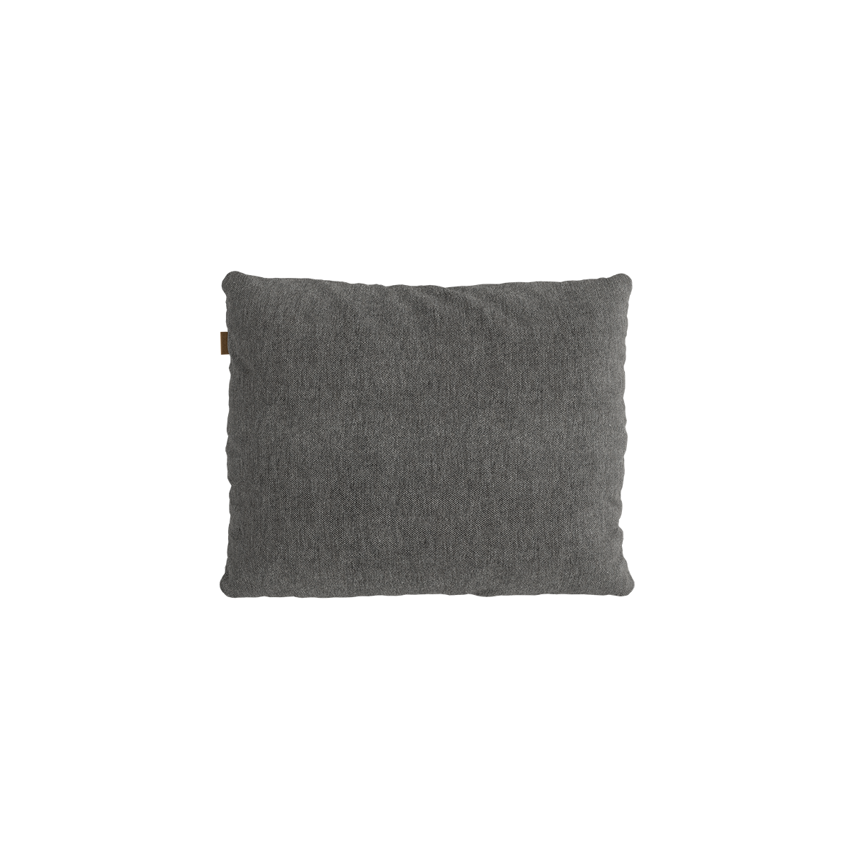 Cobana Cushion in grey Olefin fabric with foam filling for outdoor sofa seating.