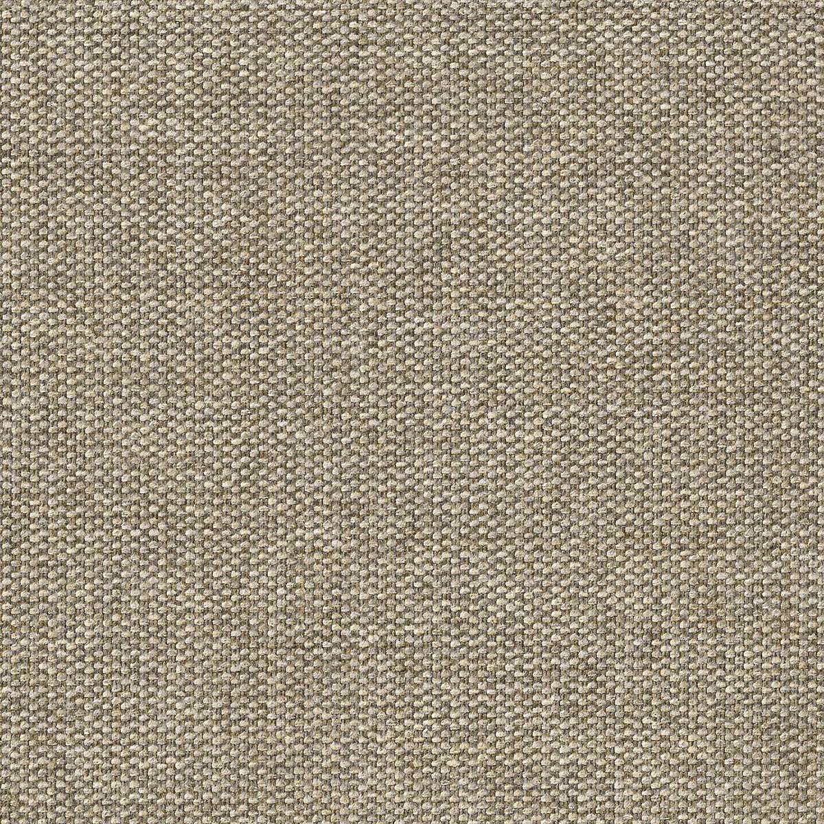 Close up of beige and gray woven upholstery fabric for the sackit Fjord corner sofa with a soft textured finish