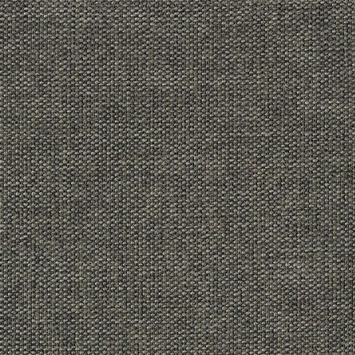 Close up of dark grey woven upholstery fabric with a subtle textured pattern for the Fjord Sofa by sackit