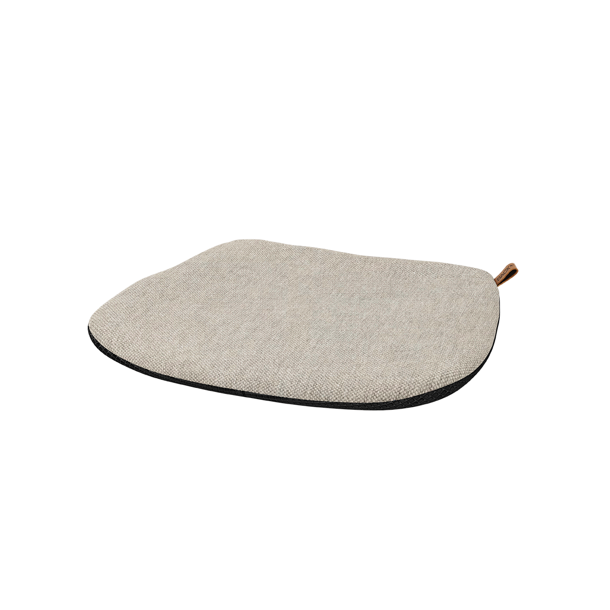 Kirra Sand cushion for Patio Chair no. One with a soft textured fabric and slim profile.
