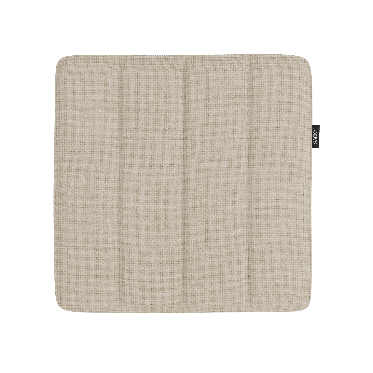 Kirra Patio Chair Cushion in Kirra Noir color made of durable olefin fabric designed for outdoor use.