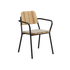 Kirra Noir cushion designed for Kirra Patio Chair with a durable olefin cover and integrated strap.